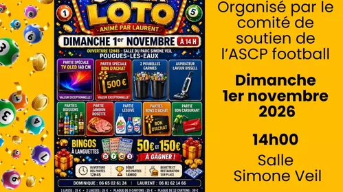 Super Loto comité de soutien ASCP Football