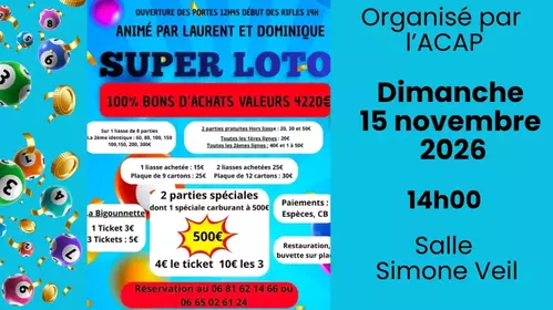 Super loto ACAP